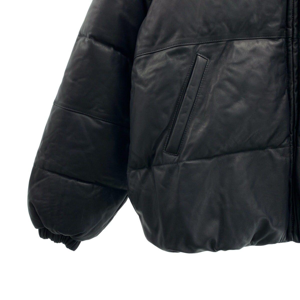 SCHOTT / Schott | x NEIGHBORHOOD 皮革羽絨外套 | M | 男款