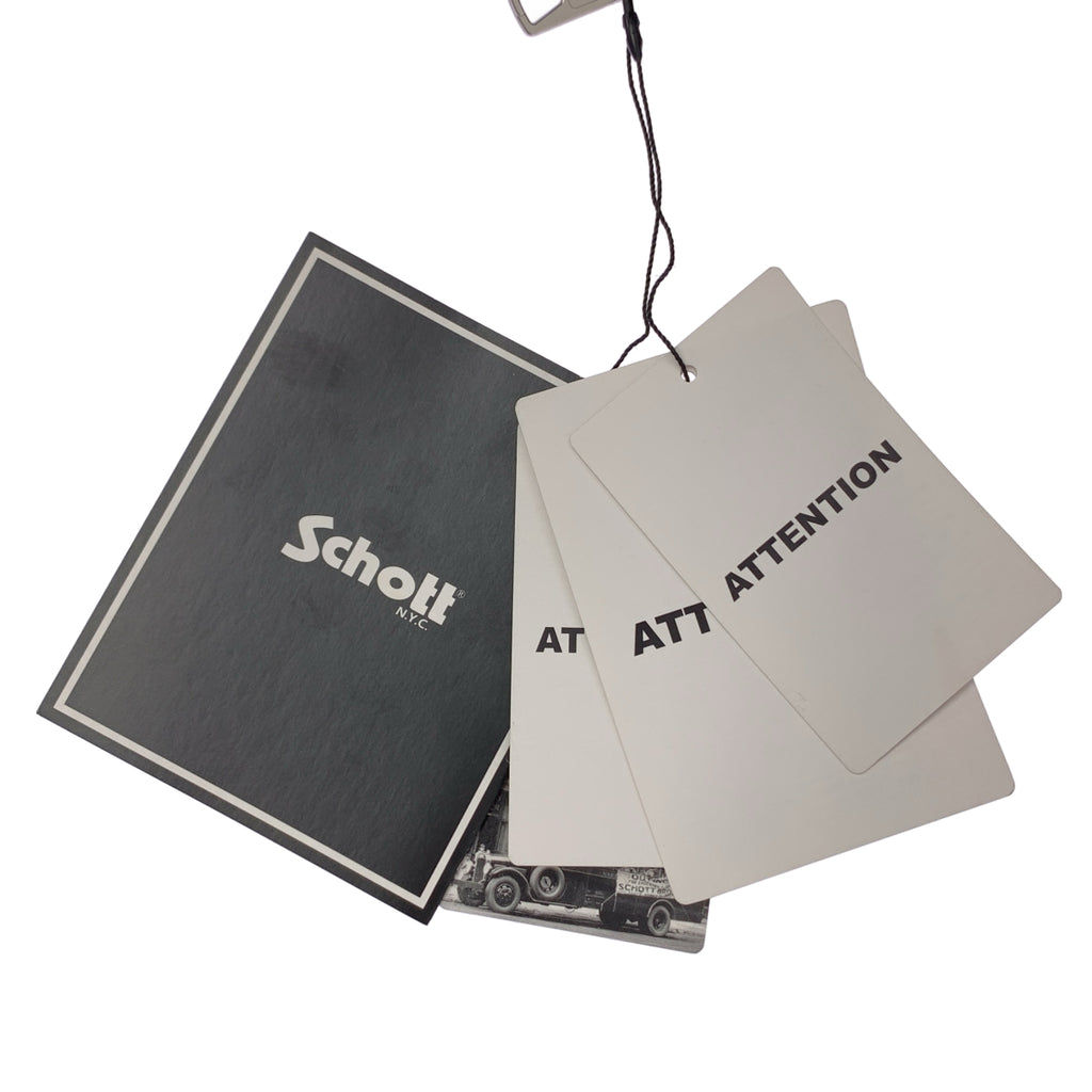 SCHOTT / Schott | x NEIGHBORHOOD 皮革羽絨外套 | M | 男款