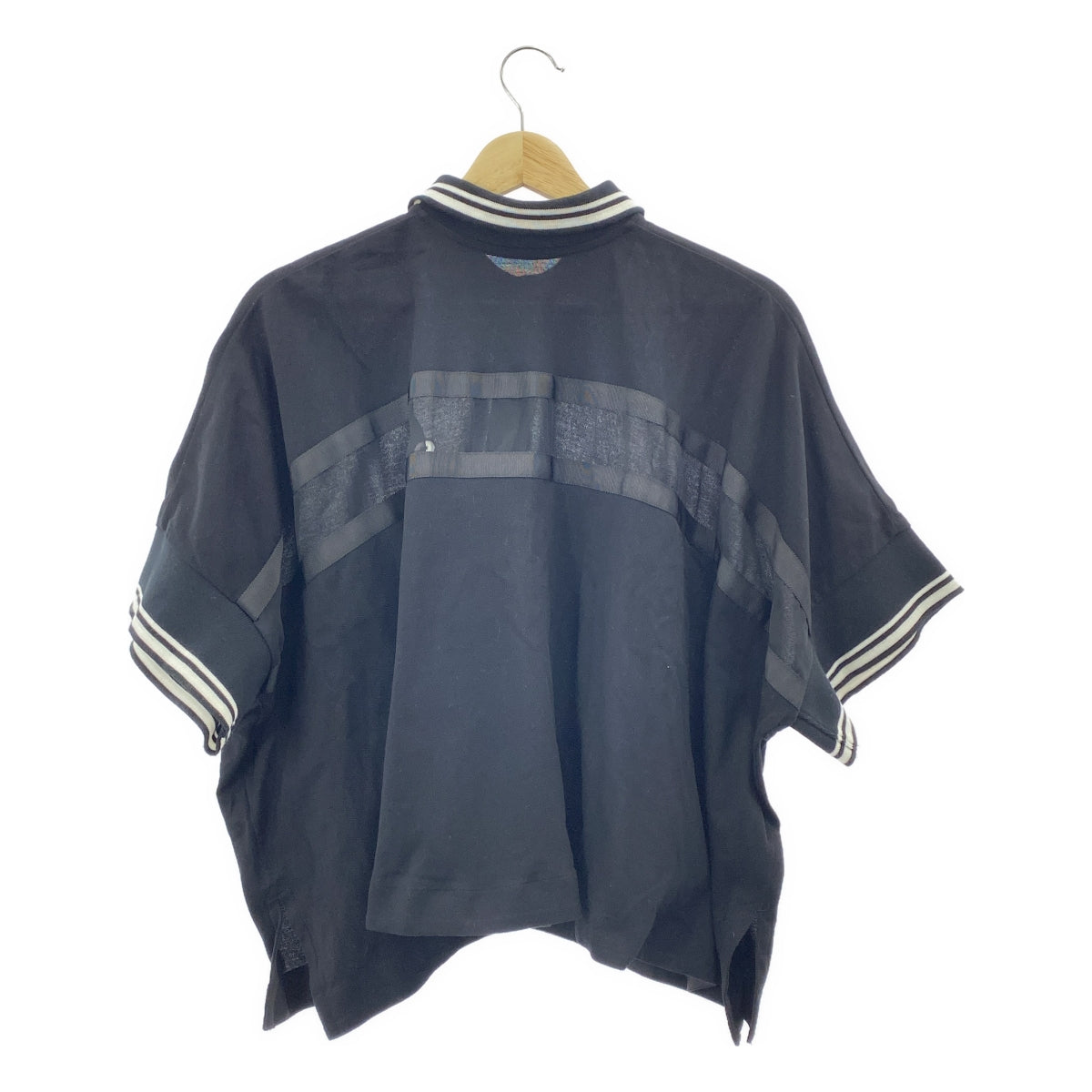 sacai / 사카이 | 2022SS | S Pique Polo Shirt 로고 폴로 셔츠 | 1 | 여성