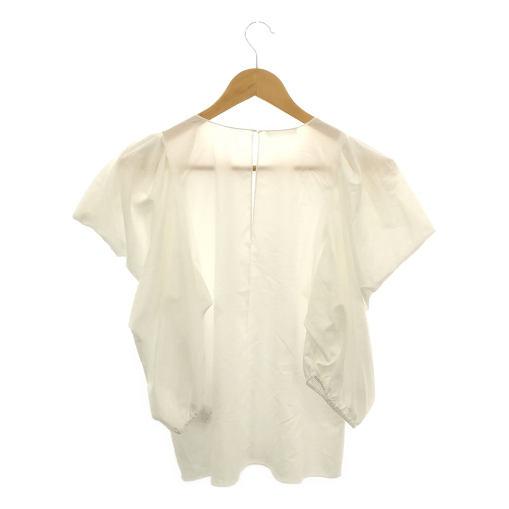 [狀況良好] 設計師混音 | VALERIE 泡泡袖上衣 |泡泡袖套頭衫 |尺寸 36 |白色 |女性的
