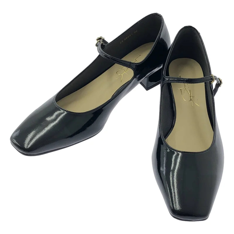 Le Talon / Le Talon | 漆皮綁帶方頭瑪莉珍高跟鞋 | 24.5 | 女裝