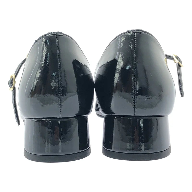 Le Talon / Le Talon | 漆皮綁帶方頭瑪莉珍高跟鞋 | 24.5 | 女裝