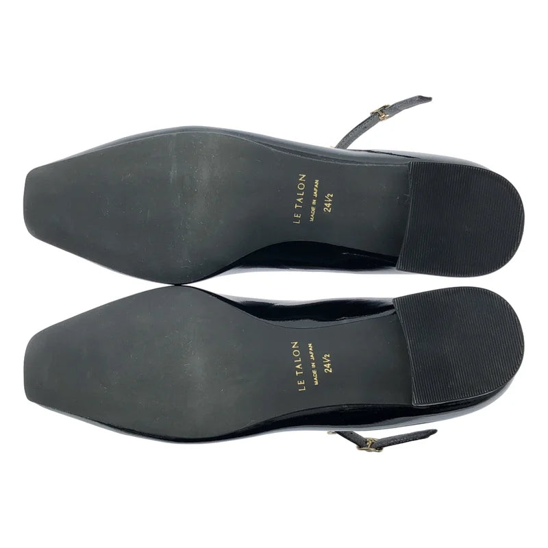 Le Talon / Le Talon | 漆皮綁帶方頭瑪莉珍高跟鞋 | 24.5 | 女裝