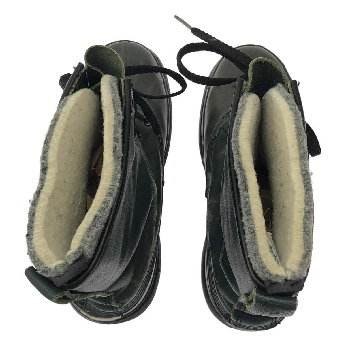 SOREL / ソレル | レザー ラバー インナー付 レースアップ ブーツ | 9 | グリーン | メンズ