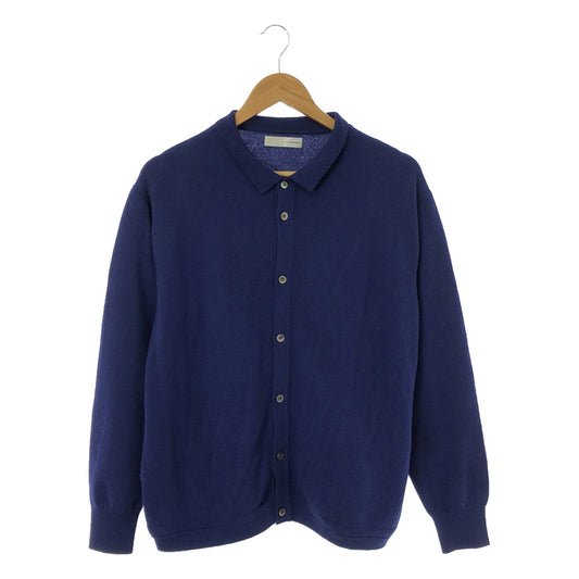 Crepuscule | Wool knit shirt | 1 | Blue | Men's