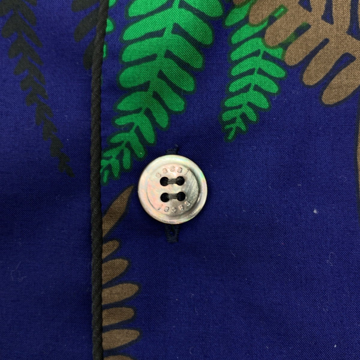 【美品】  sacai / サカイ | 2021SS | Archive Print Mix Shirt / アーカイブ プリント ミックス オープンカラー オーバーシャツ ジャケット | 2 | ネイビー系 | メンズ