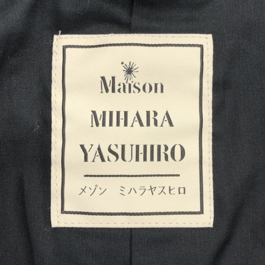 Maison MIHARA YASUHIRO / メゾンミハラヤスヒロ | ウール インサイドアウト カットオフ 3B テーラードジャケット | 44 | メンズ