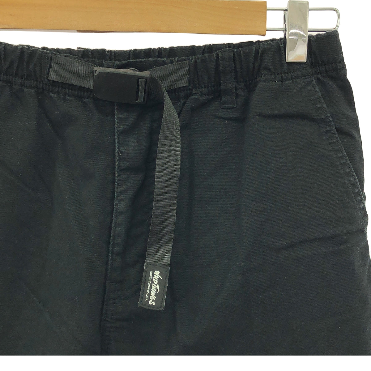 WILD THINGS / Wild Things | THINGS PANTS 束帶褲 | S | 黑色 | 男款