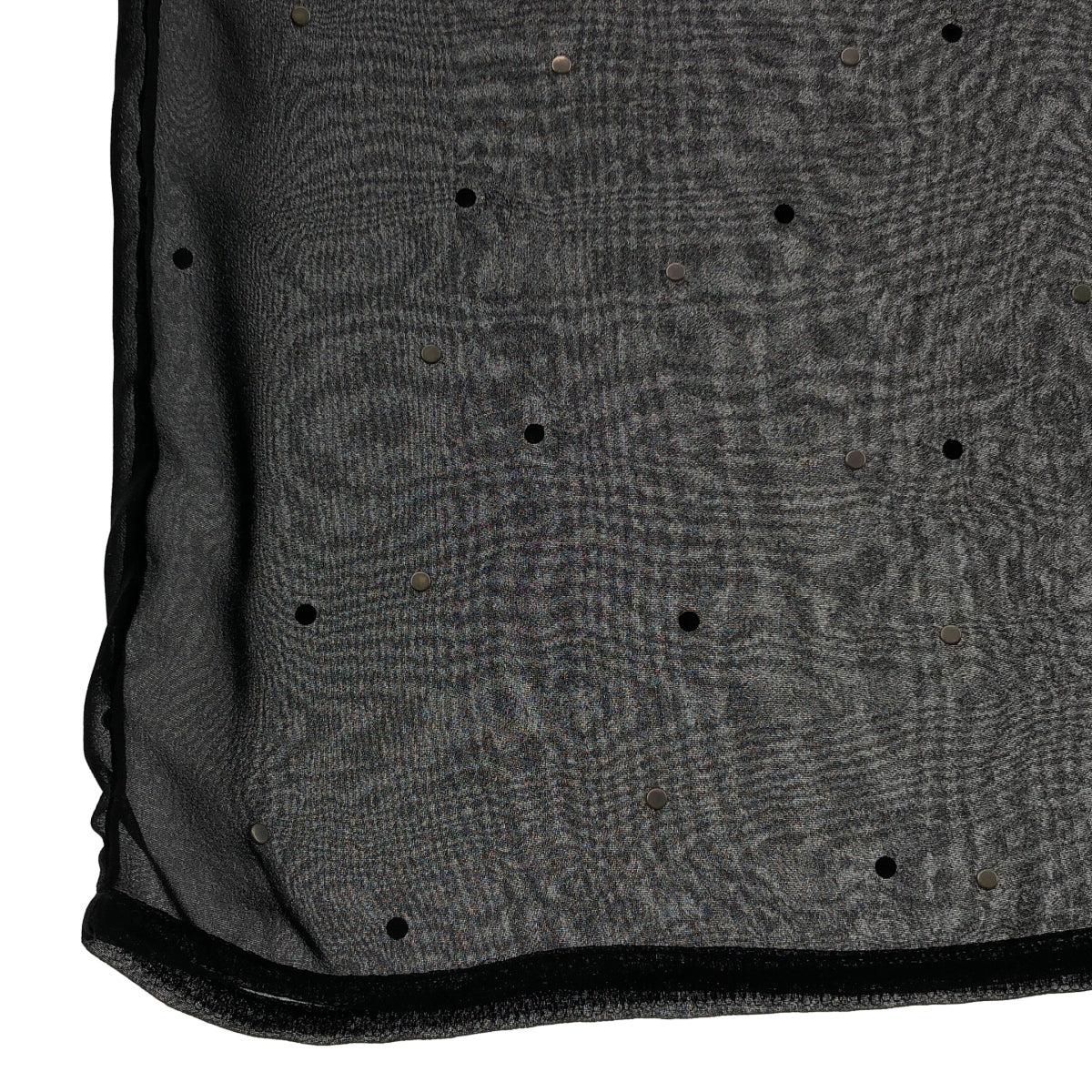 Maison Martin Margiela / メゾンマルタンマルジェラ | 2012SS | シフォンドッキング レイヤード レザーベスト | 38 | レディース