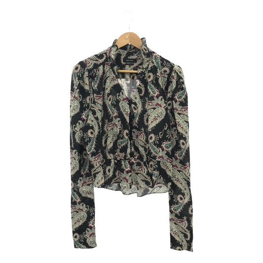 ISABEL MARANT | Paisley ruffle collar blouse | 34 | Multicolor | Women's