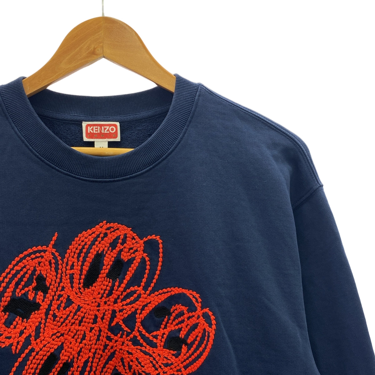 KENZO / ケンゾー | 2024SS | Drawn Varsity Crew Sweat | M | ネイビー | メンズ