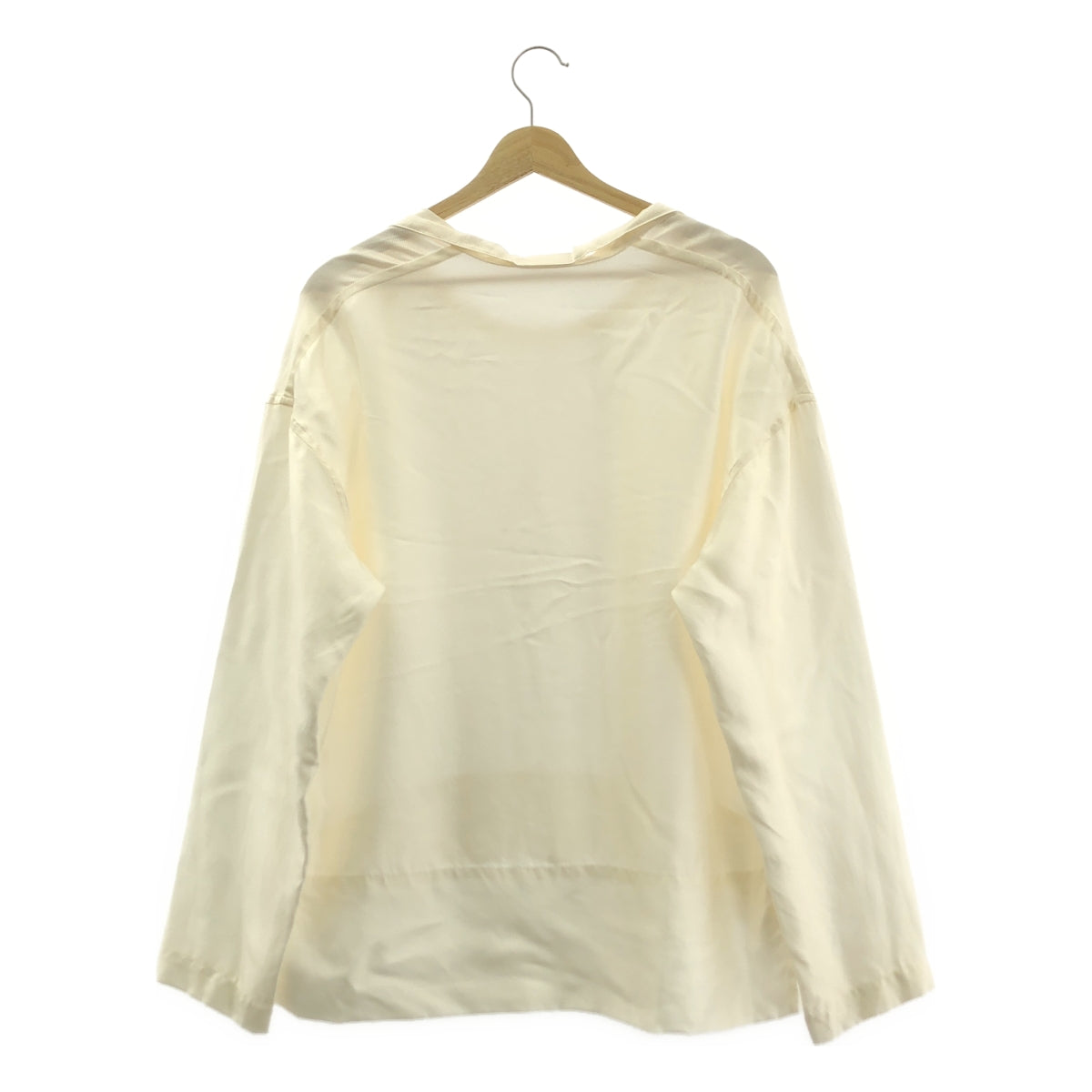 BLAMINK / 브라밍크 | 실크 인티메이트 풀오버 블라우스 |