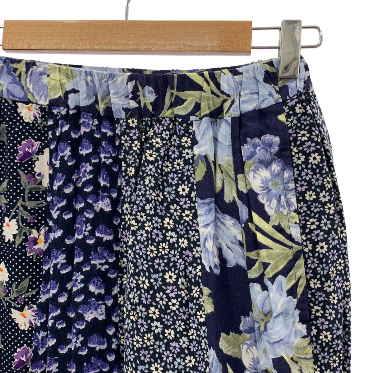 MALION vintage / マリオンヴィンテージ | フラワー パッチワーク イージー フレアパンツ | F | メンズ