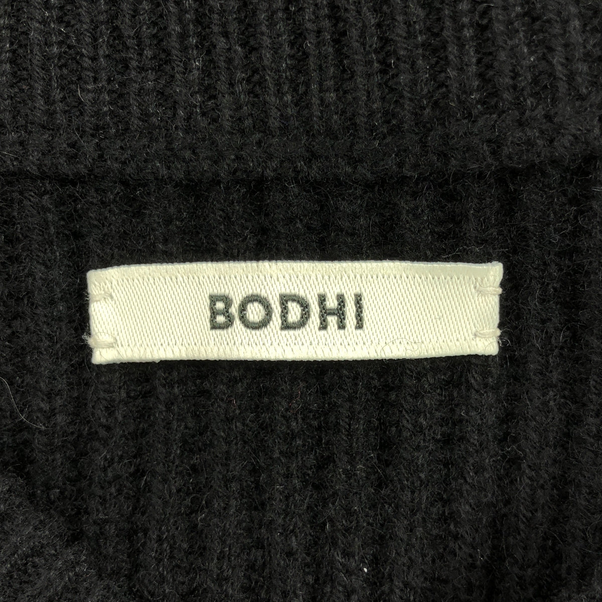 BODHI / ボーディ | 2024AW | TILDEN SWEATER カシミヤ チルデンニット セーター | 2 | ブラック | メンズ