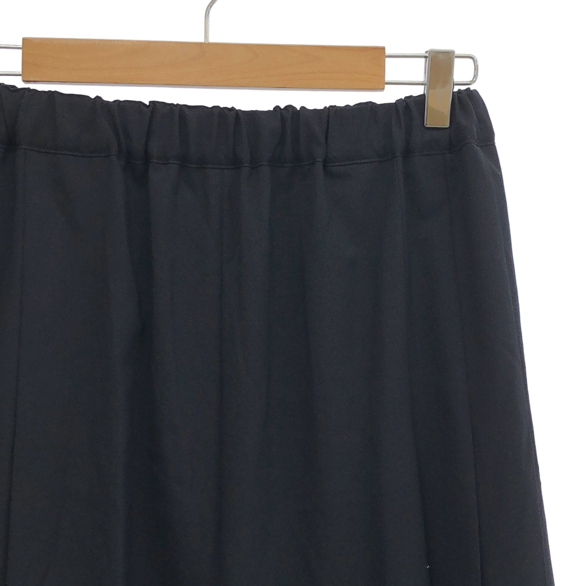 [品相極佳] COMME des GARCONS | 2025 春夏 |三褶羊毛 Easy Sarouel 長褲| SHOPBOP S 號 |海軍|女性的