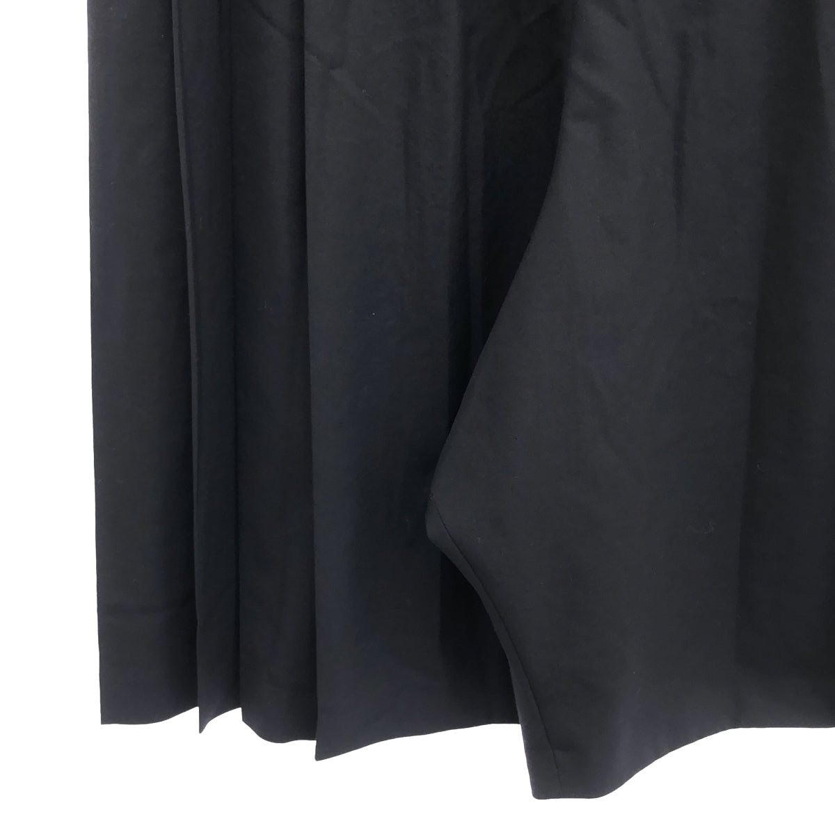 [品相極佳] COMME des GARCONS | 2025 春夏 |三褶羊毛 Easy Sarouel 長褲| SHOPBOP S 號 |海軍|女性的