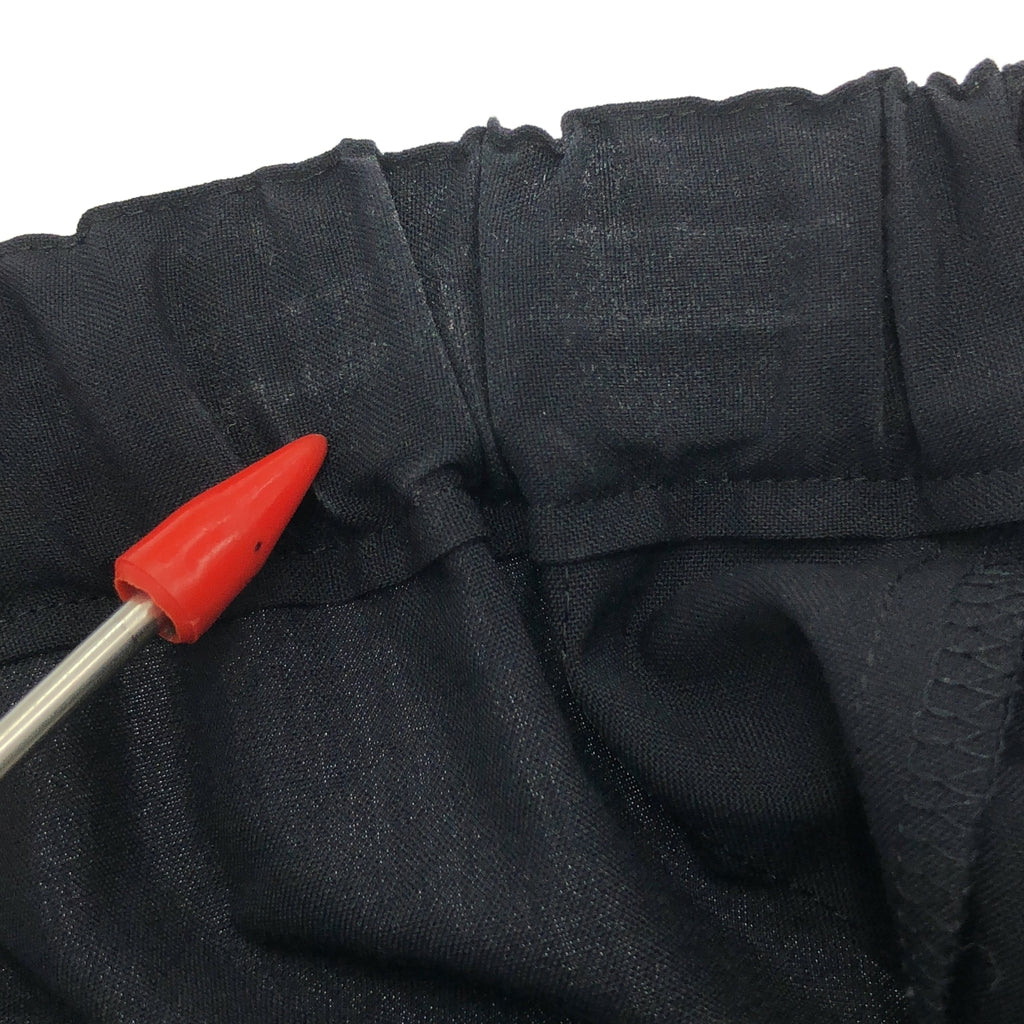 [品相極佳] COMME des GARCONS | 2025 春夏 |三褶羊毛 Easy Sarouel 長褲| SHOPBOP S 號 |海軍|女性的