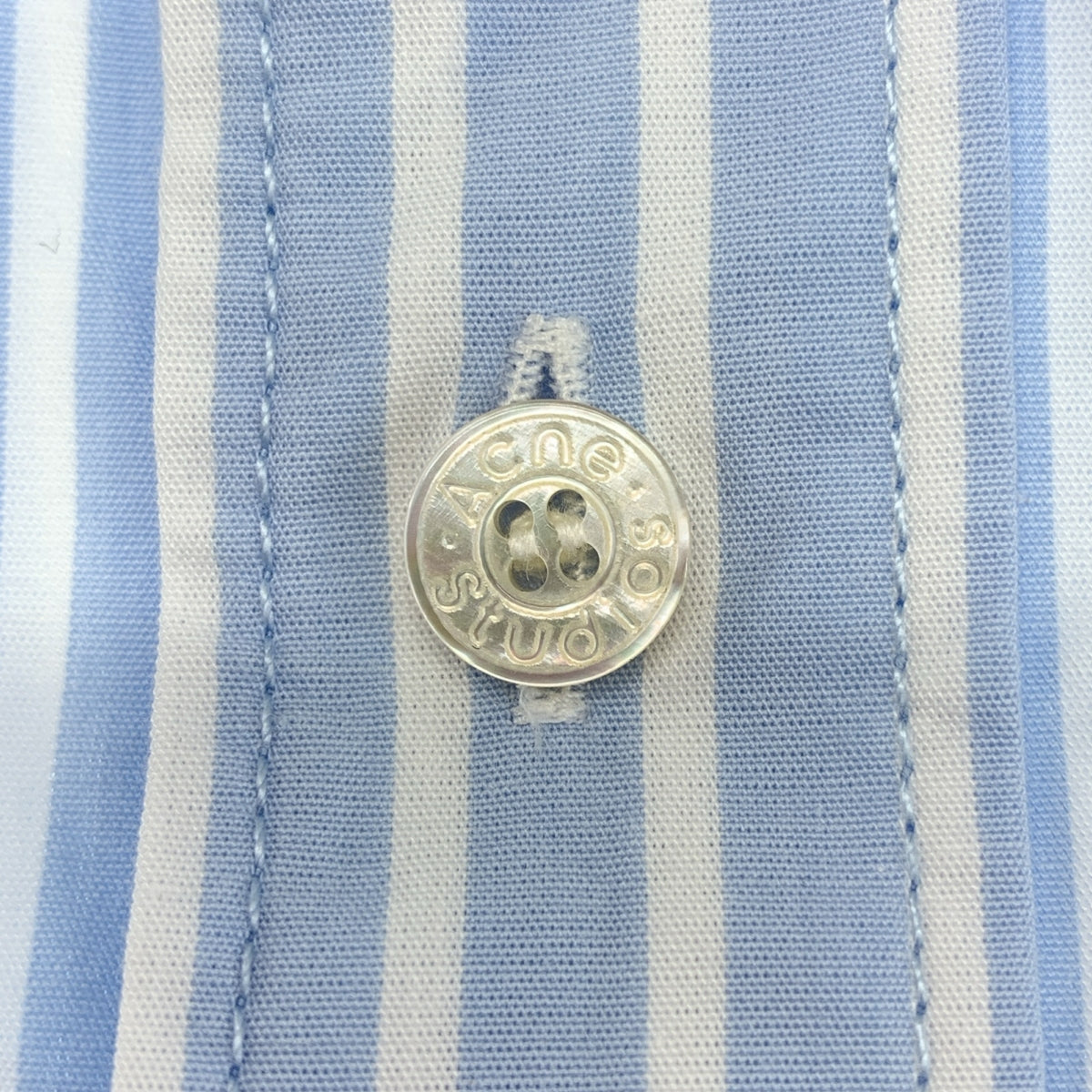 Acne Studios | x Moomin / 姆明條紋襯衫 | S碼 | 男款