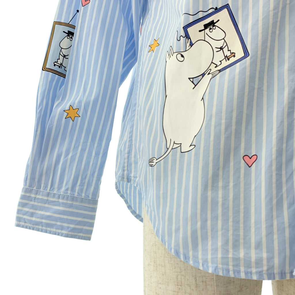Acne Studios | x Moomin / 姆明條紋襯衫 | S碼 | 男款