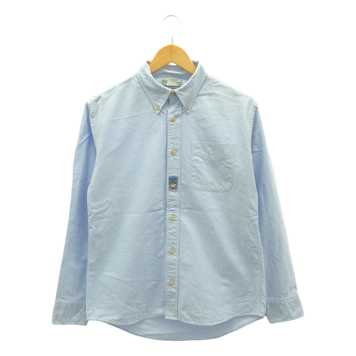 visvim / ビズビム | 2014SS | V+V B.D. OXFORD SHIRT L/S GIZA ギザコットン オックスフォード シャツ | 1 | ライトブルー | メンズ