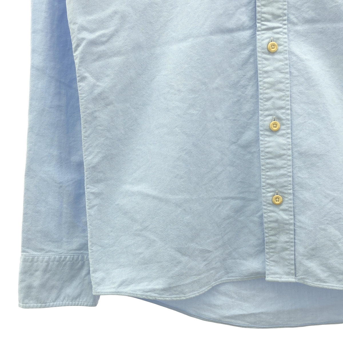 visvim / ビズビム | 2014SS | V+V B.D. OXFORD SHIRT L/S GIZA ギザコットン オックスフォード シャツ | 1 | ライトブルー | メンズ
