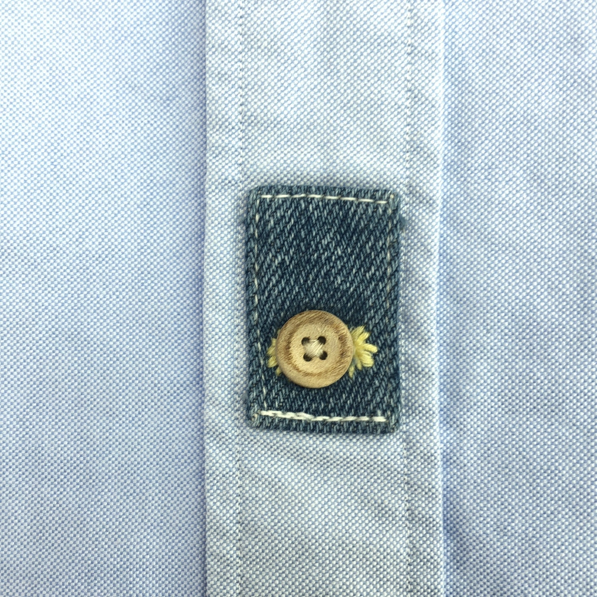 visvim / ビズビム | 2014SS | V+V B.D. OXFORD SHIRT L/S GIZA ギザコットン オックスフォード シャツ | 1 | ライトブルー | メンズ