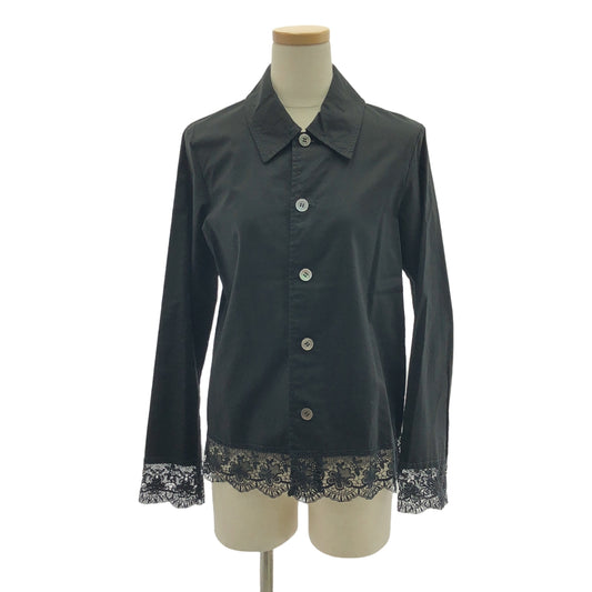 tricot COMME des GARCONS / トリココムデギャルソン | 2003SS | コットン レース シャツ ブラウス | S | レディース