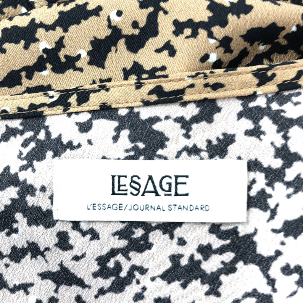JOURNAL STANDARD L'ESSAGE | 2020 秋冬 | 古董阿蒙森褶襉連身裙（含內襯）| F 碼 | 女款