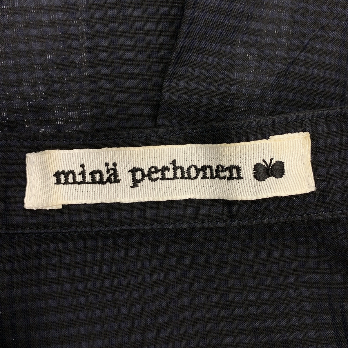 mina perhonen / 미나펠호넨 | tambourine 탬버린 / 코튼 실크 블루존 셔츠 | 40 |