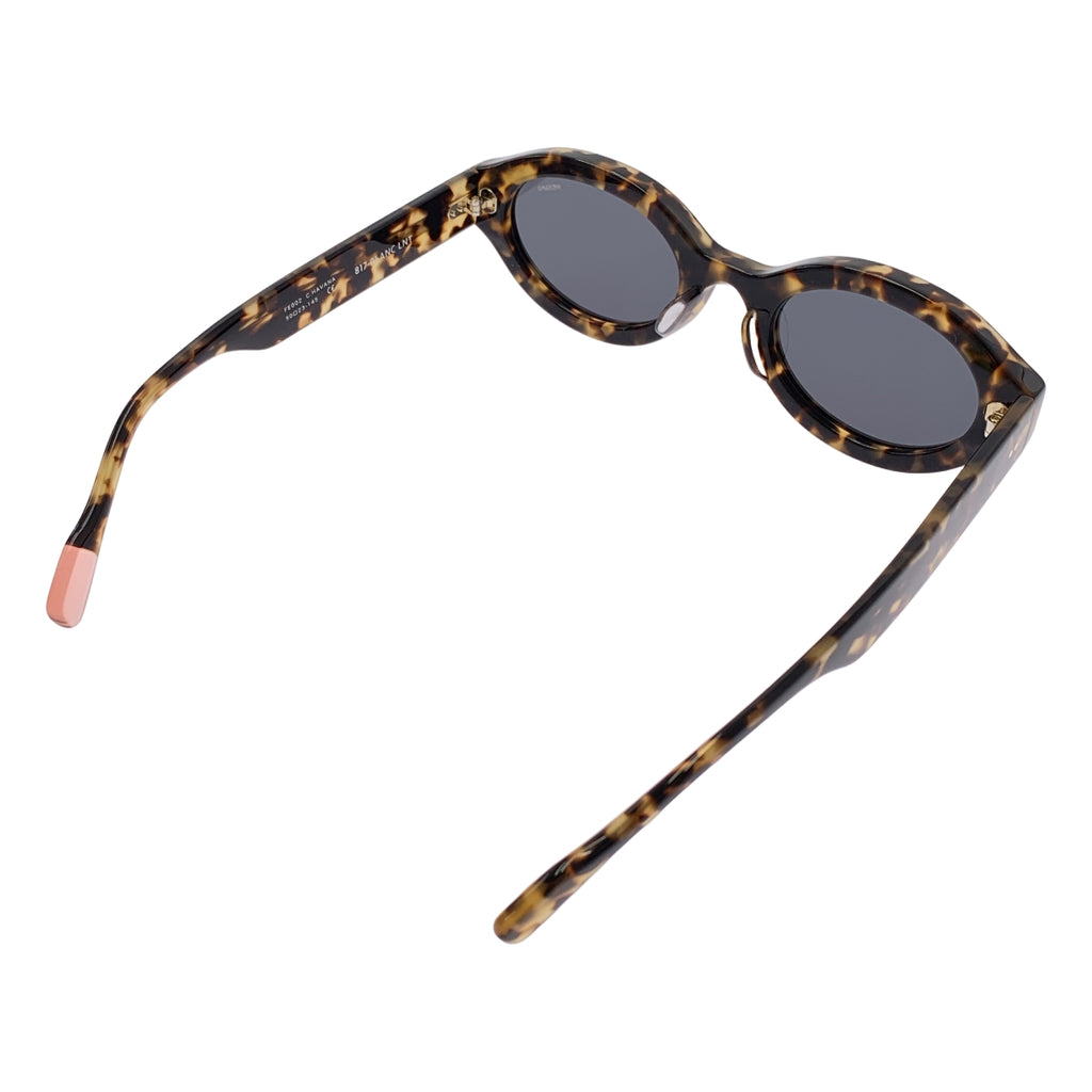 FETICO / Fetico | × 白色橢圓形電視切割太陽眼鏡 | 50□23-145 | 其他