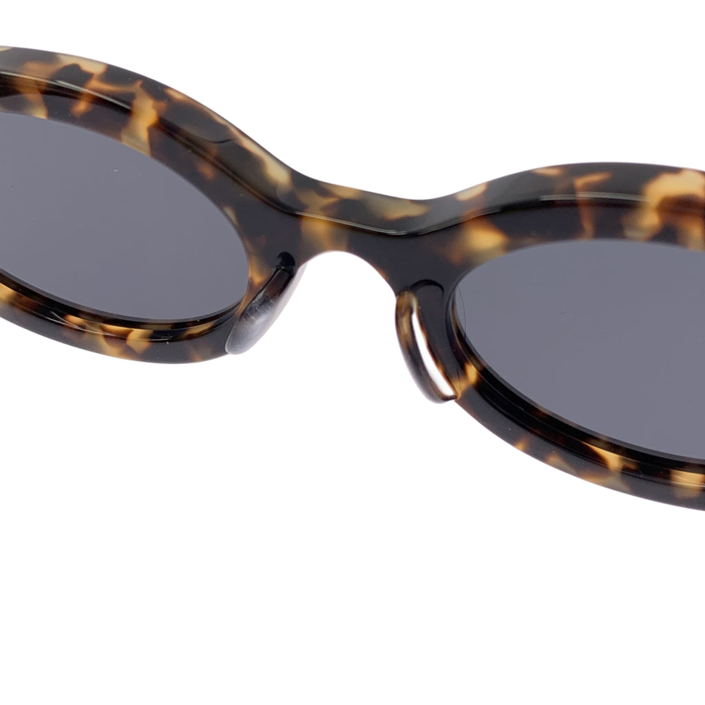 FETICO / Fetico | × 白色橢圓形電視切割太陽眼鏡 | 50□23-145 | 其他