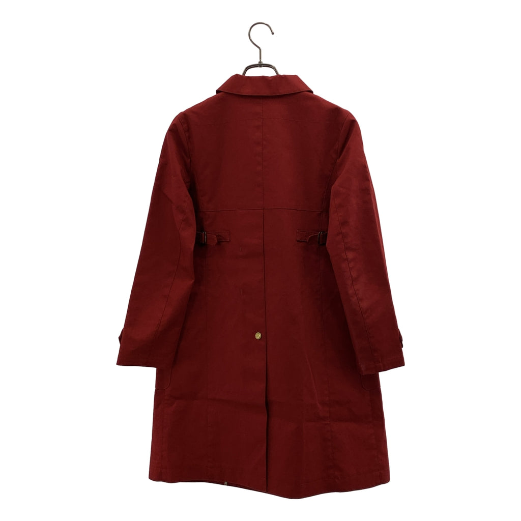 MACKINTOSH PHILOSOPHY / マッキントッシュフィロソフィー | コットン ボンディング ラウンドカラー ダブル コート | 36 | レディース