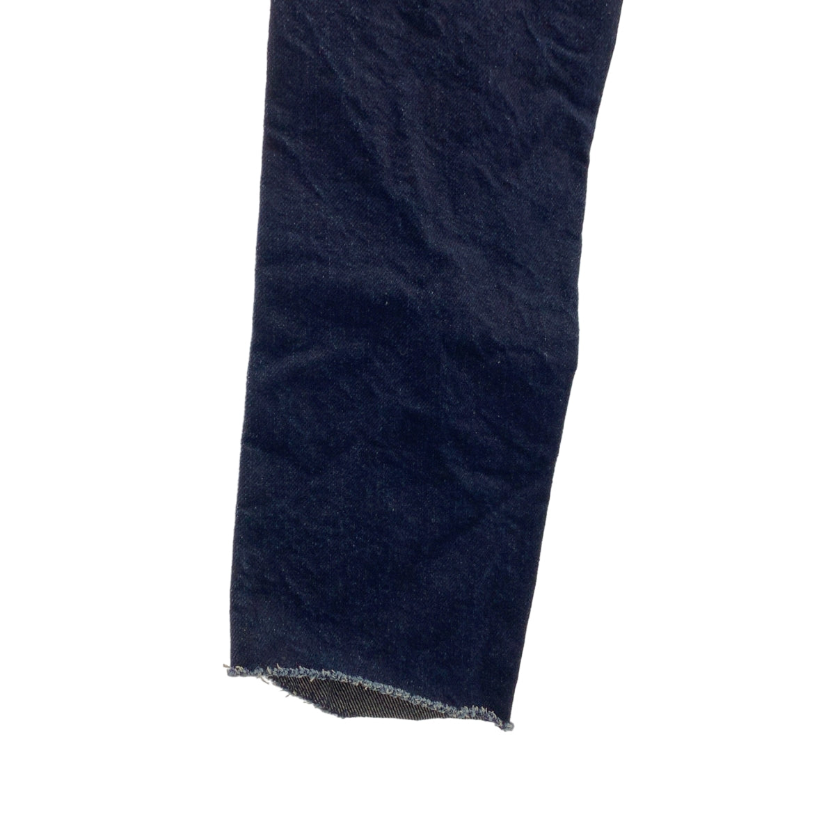 m.a+ / エムエークロス | 立体裁断 フロントホック セルビッチ デニムパンツ |