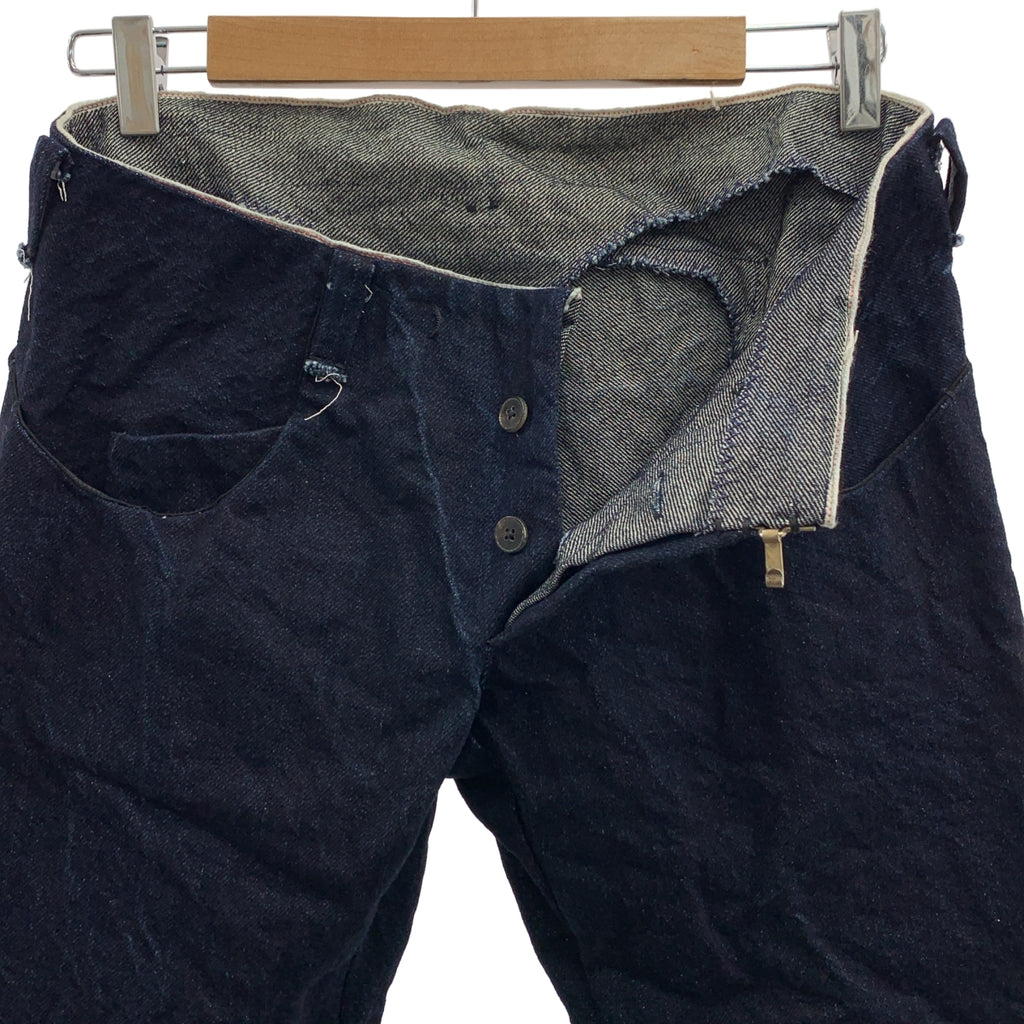 m.a+ / M.A.Cross | 垂褶前鉤赤耳牛仔褲 |