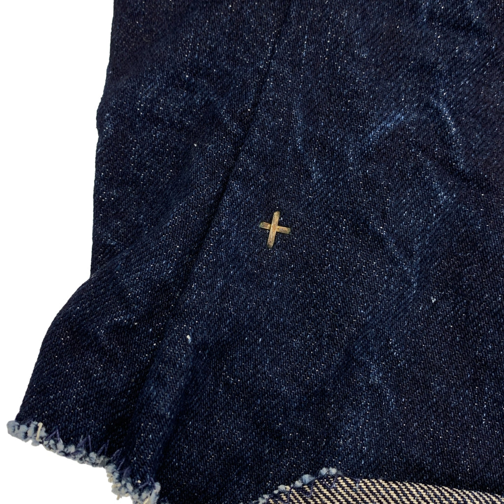 m.a+ / M.A.Cross | 垂褶前鉤赤耳牛仔褲 |