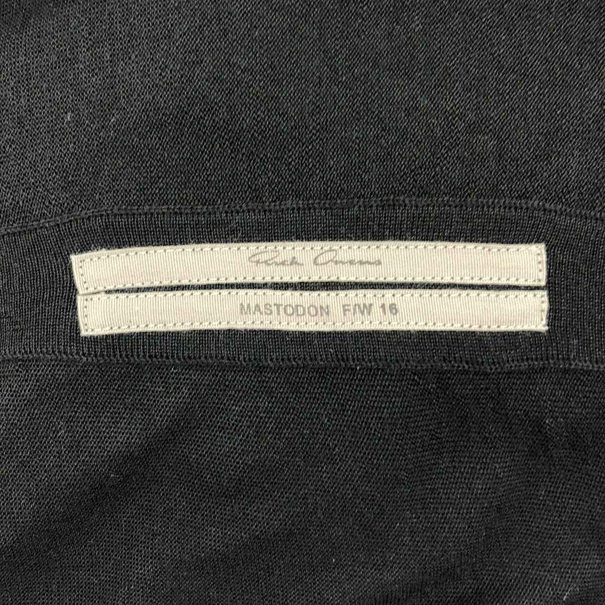 Rick Owens / リックオウエンス | 2016AW | MASTODON ウールニット ロング カーディガン | M | メンズ