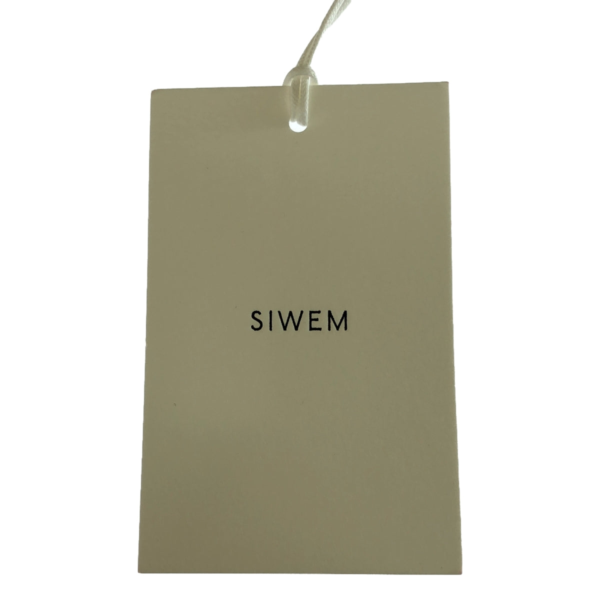 SIWEM / シウム | COROLLA DENIM PANTS / センタープレス スラックス パンツ | M | ブラウン | レディース