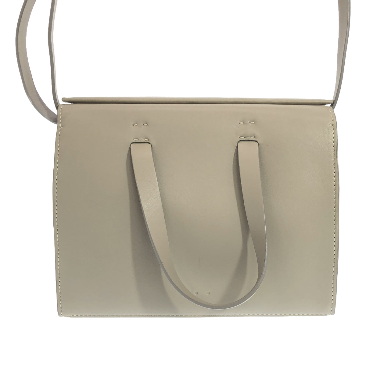 AESTHER EKME | MINI BARREL / 2-way leather mini handbag with shoulder strap |