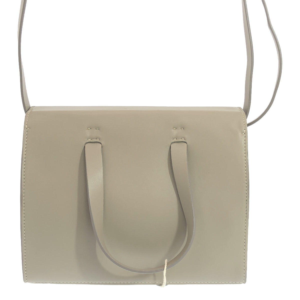 AESTHER EKME | MINI BARREL / 2-way leather mini handbag with shoulder strap |