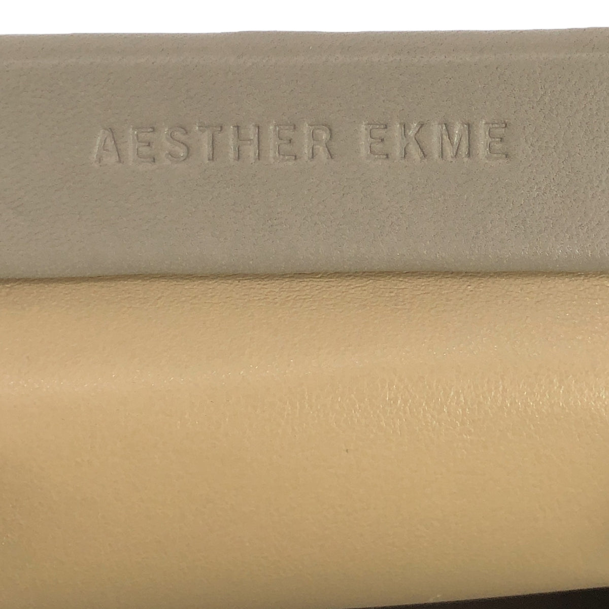 AESTHER EKME | MINI BARREL / 2-way leather mini handbag with shoulder strap |