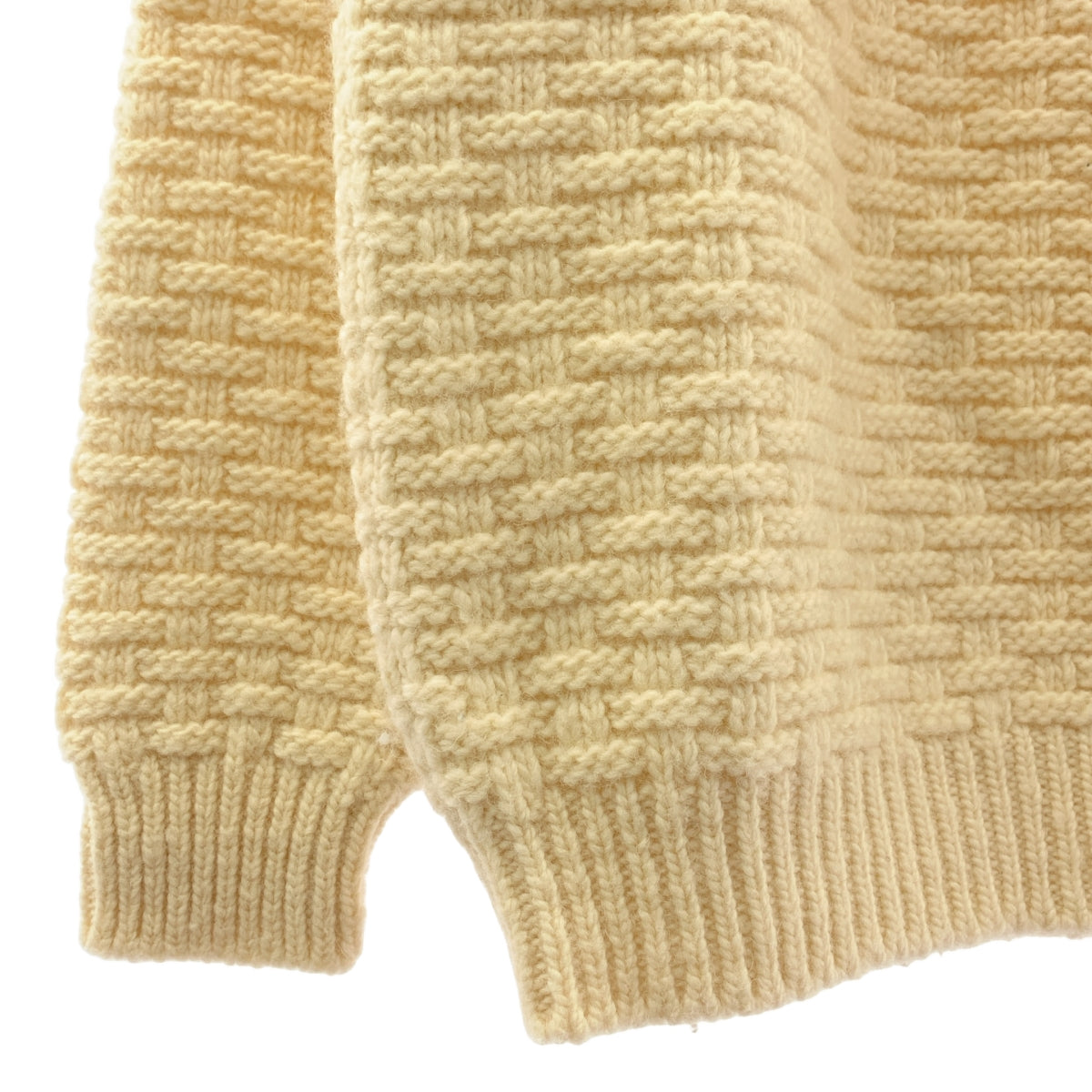 美品】 BATONER / バトナー | SPREAD ARAN CREW NECK ウール