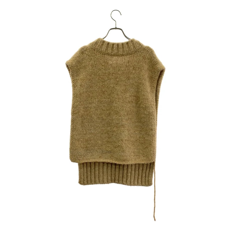 Maison Margiela / メゾンマルジェラ | ボタニカルダイ タバード ニットベスト | S | レディース