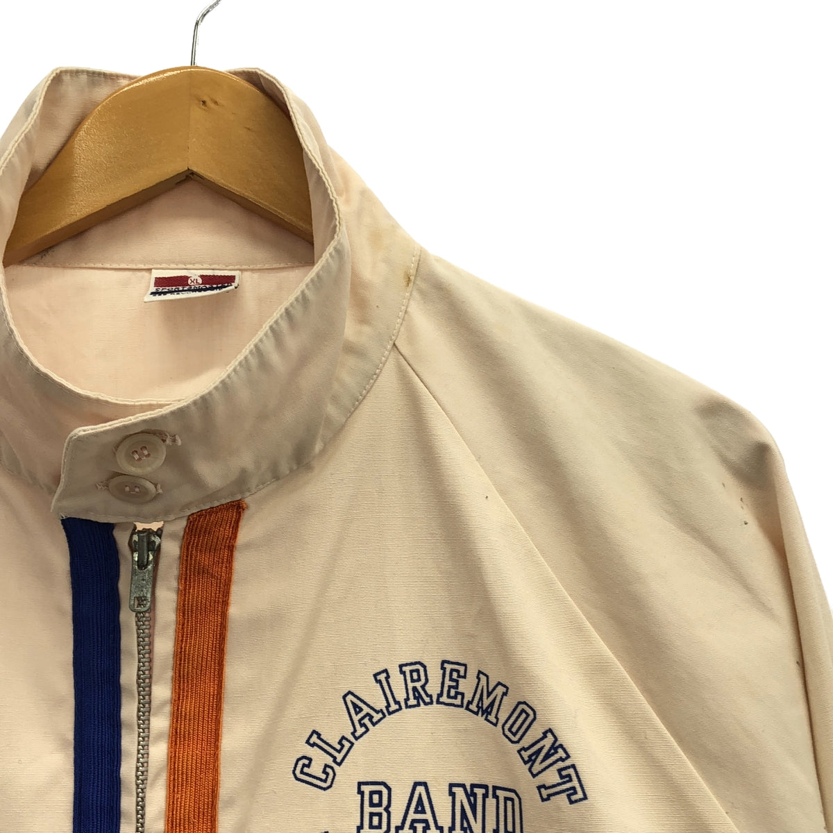 VINTAGE / Vintage clothing | Estimated 1970s ~ SPORTSMASTER / Sportsmaster TALON ZIP Swing Jacket Blouson | XL | Beige | Men's