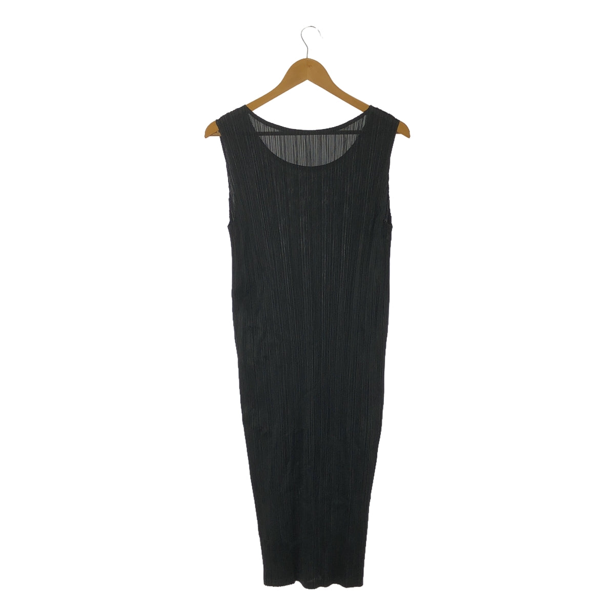 PLEATS PLEASE ISSEY MIYAKE | Pleated crew neck dress | 4 | Black | Women's