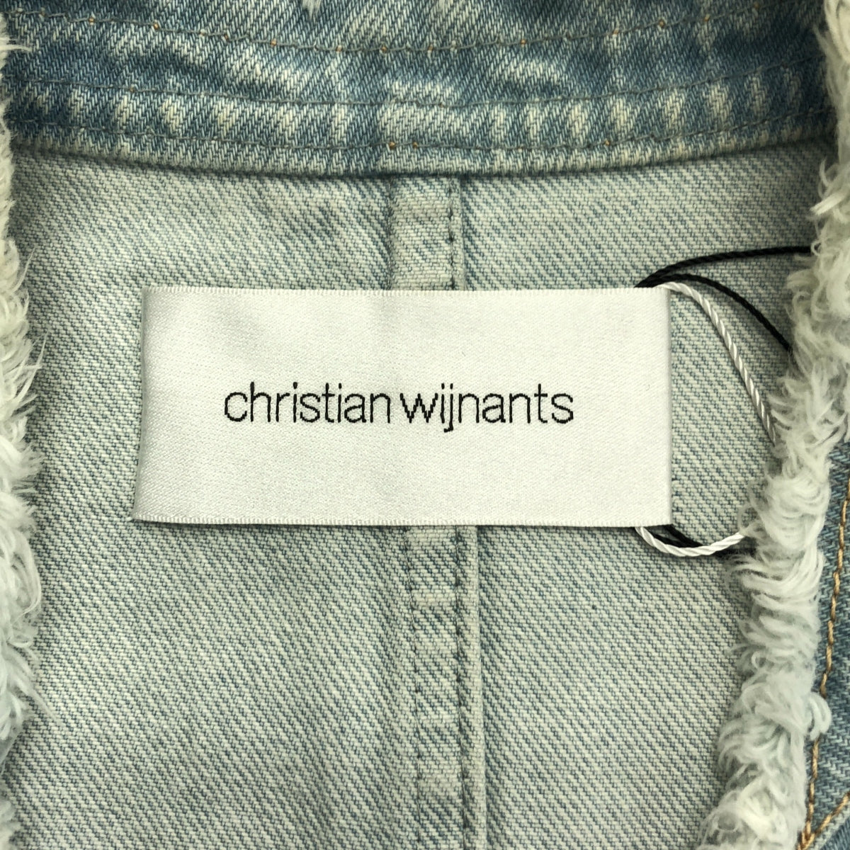 【미품】 Christian Wijnants / 기독교 와이넌츠 | DEMBA / 민소매 데님 원피스 | 36 | 라이트 블루 | 여성