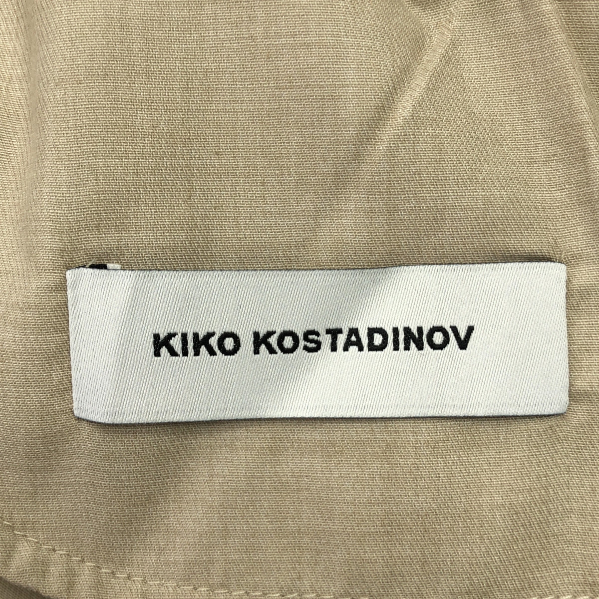 Kiko Kostadinov | 2024 秋冬 | OHNE K-DART TROUSER 聚酯羊毛垂墜喇叭褲 | 尺寸 44 | 男款