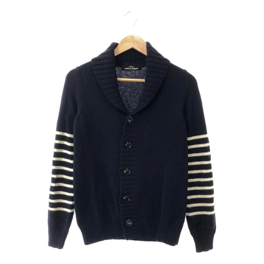 tricot COMME des GARCONS | 2013AW | Shawl collar striped knit cardigan |