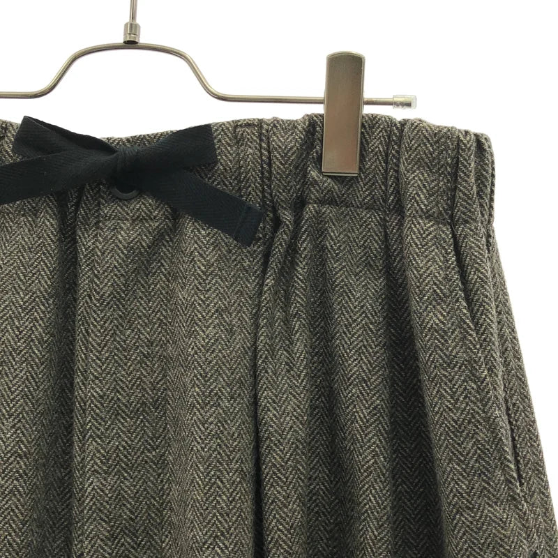 is-ness / イズネス | BALLOON EZ PANTS ヘリンボーン バルーン イージーパンツ | F | メンズ