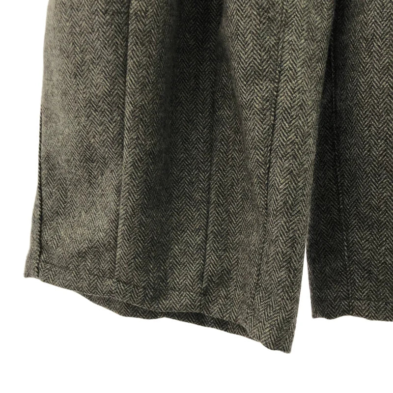 is-ness / イズネス | BALLOON EZ PANTS ヘリンボーン バルーン イージーパンツ | F | メンズ