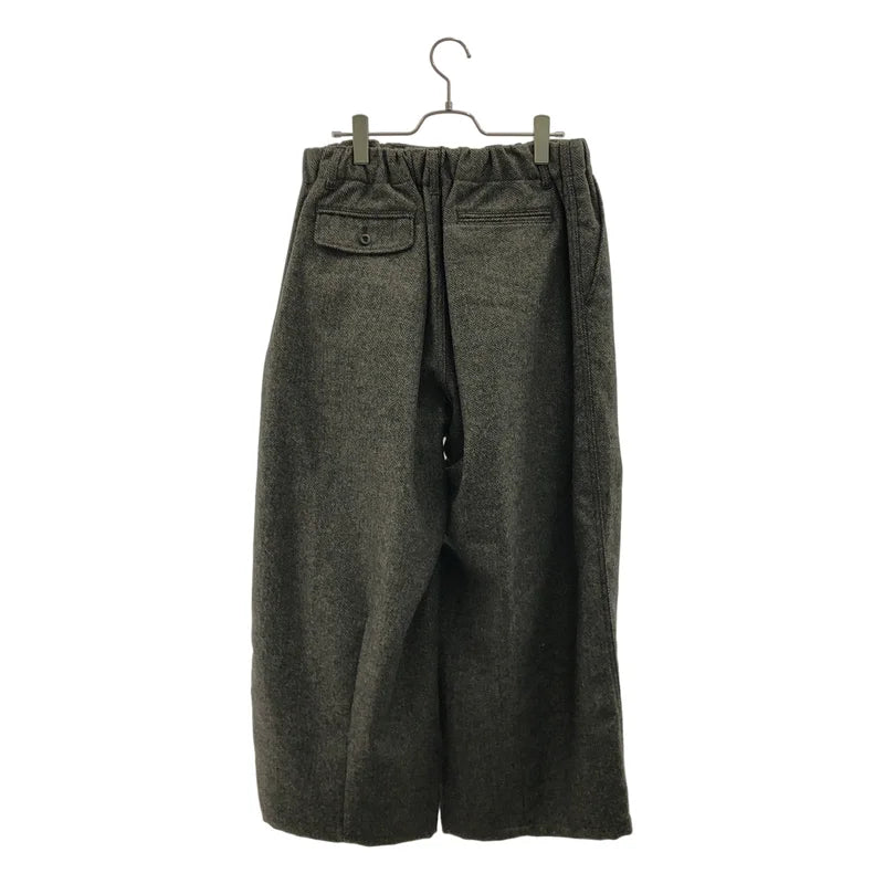 is-ness / イズネス | BALLOON EZ PANTS ヘリンボーン バルーン イージーパンツ | F | メンズ
